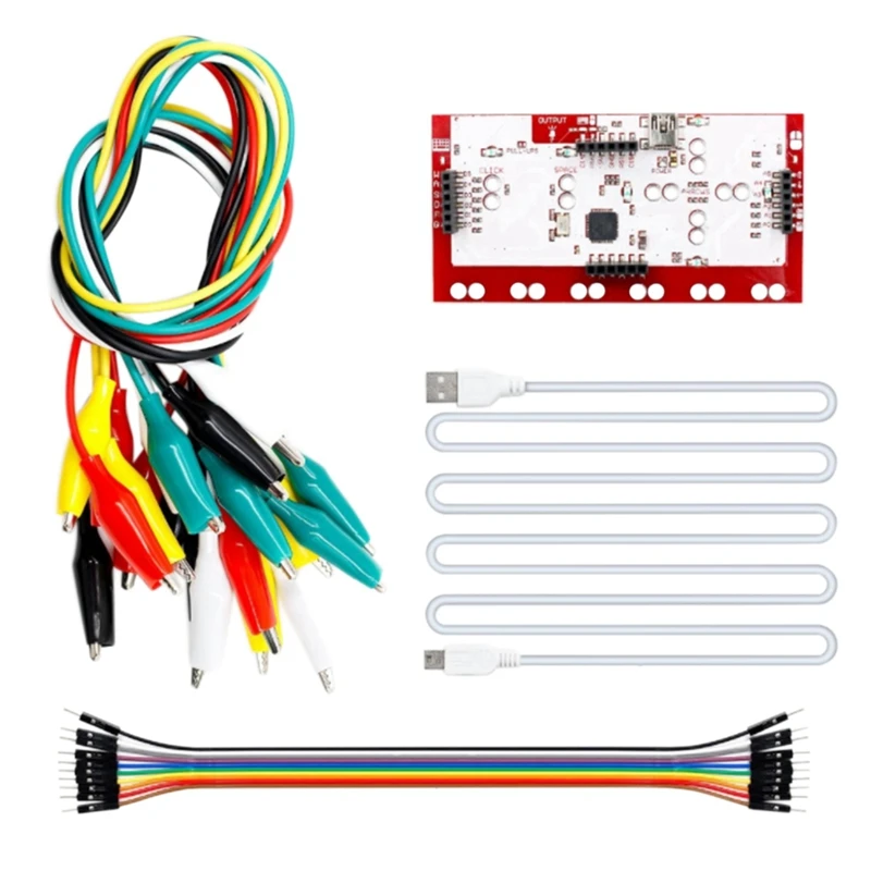 Hot Sale Complete Mk Set Deluxe Kit With Usb Cable Dupond Alligator Clips For Makey