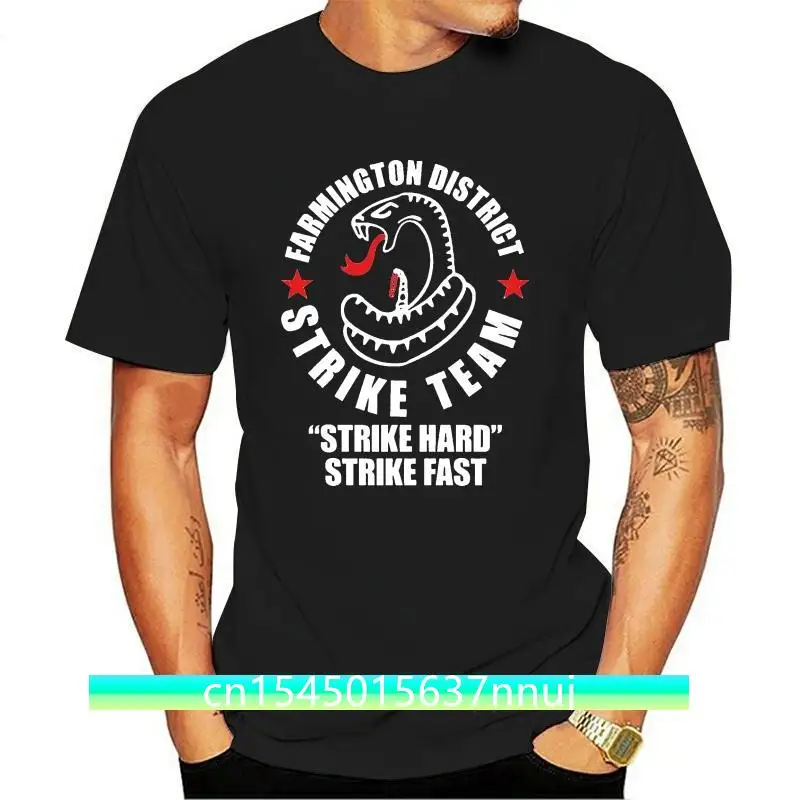 2019 Maschio Più Venduto The Shield Strike Team Vic Makey Tv Series T Shirt Design Tshirt Tee Shirt Summer Tee Shirt