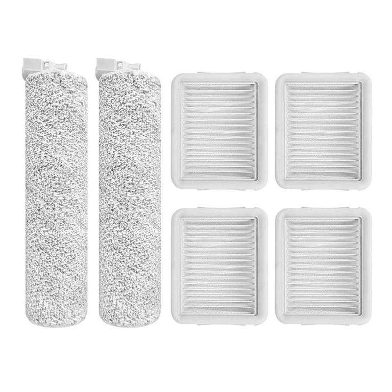 Per Xiaomi Mijia Shunzao H100 Pro Wet And Dry Robot Aspirapolvere Parte Soft Brush Roll Accessori Per Filtri Hepa