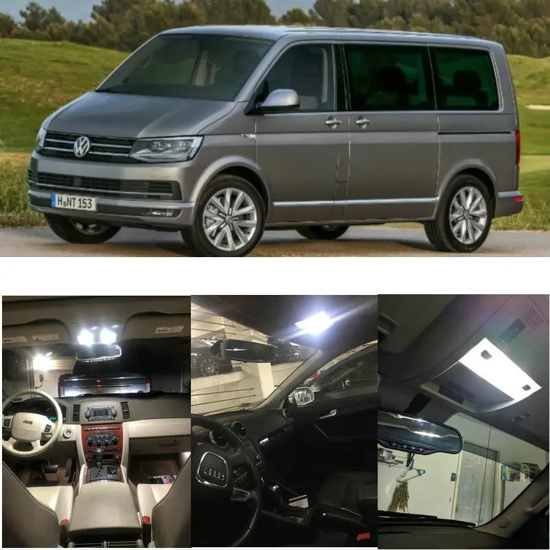 Set Completo Di Illuminazione Interna A Led Per Vw T5 Caravelle Gp T5 Caravelle Lr T5 Multivan T5 Transporter T6 Multivan
