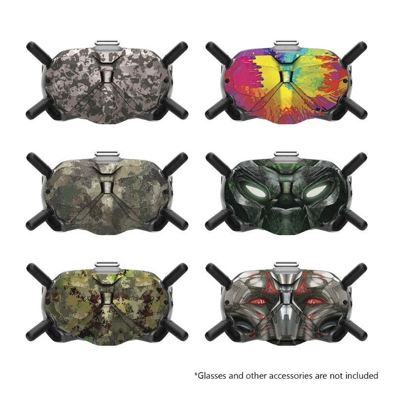 Fpv Drone Kit Skin Wrap Per Avata Fpv Goggles V2 Drone Adesivi In ​​Pvc Decal Fpv Sticker Accessori