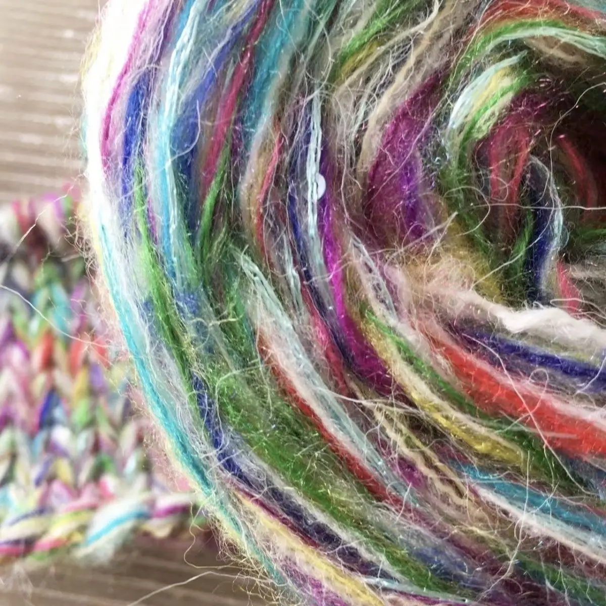 Palla Di Filato Misto Fatta A Mano 100G Maglioni Fai Da Te Tessuti A Mano Borse Sciarpe Cappelli Guanti Tende A Mano Trecce Sporche Tessitura Di Gioie