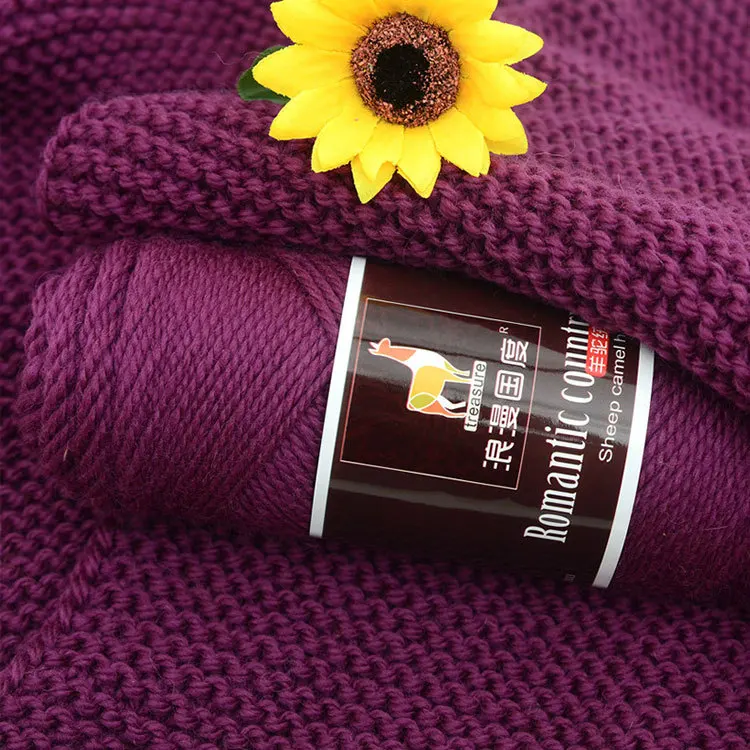 Filati Di Lana Colorati Medi E Spessi, Uomo E Donna, Cappelli, Sciarpe E Giacche, Lana Di Alpaca Intrecciata A Mano All'Ingrosso