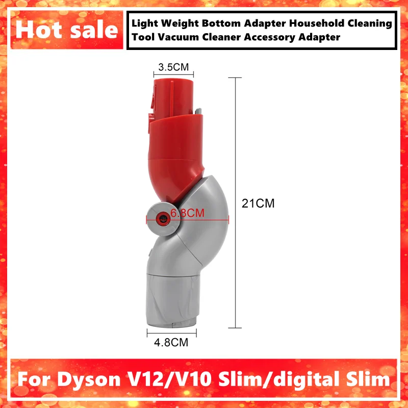 Per Dyson V12/V10 Slim/Digital Slim Leggero Adattatore Inferiore Strumento Per La Pulizia Della Casa Adattatore Accessorio Per Aspirapolvere