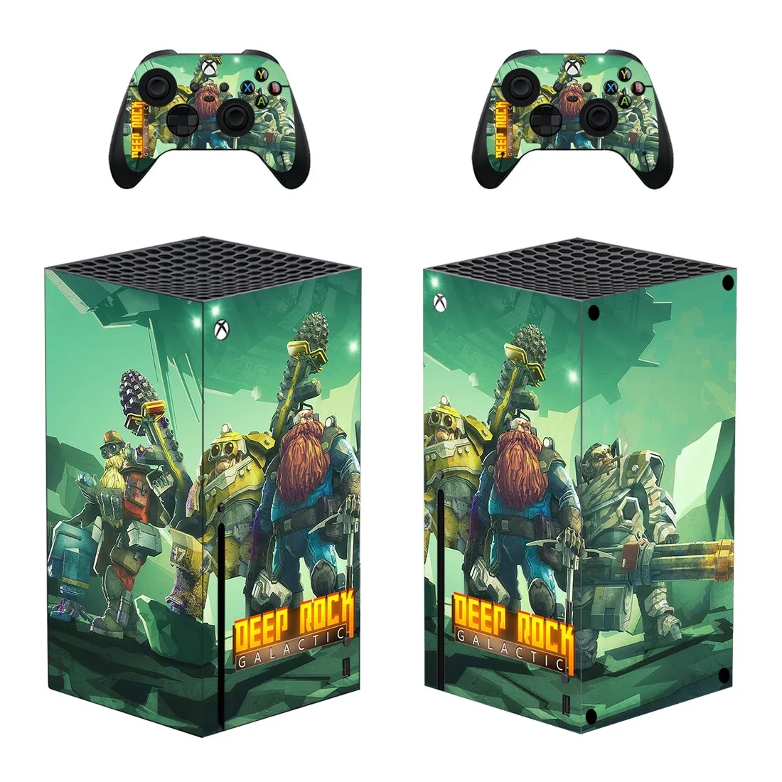 Deep Rock Galactic Skin Sticker Decalcomania Cover Per Xbox Series X Console E 2 Controller Xbox Series X Skin Sticker Vinyl
