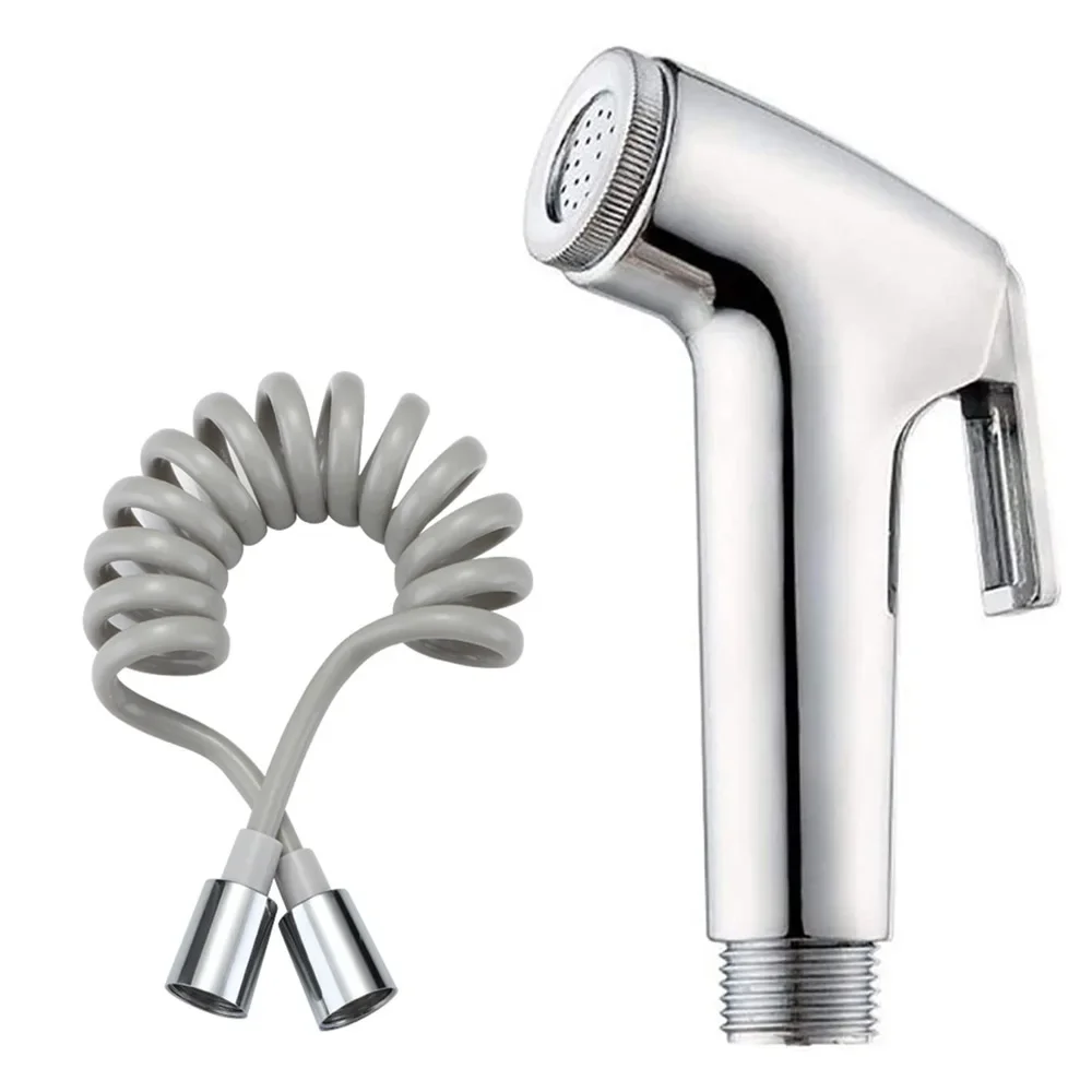 Portatile Portatile Pannolino Bidet Wc Shattaf Spruzzatore Bagno Wc Bidet Soffione Doccia Ugello Con Tubo Doccia Telefono