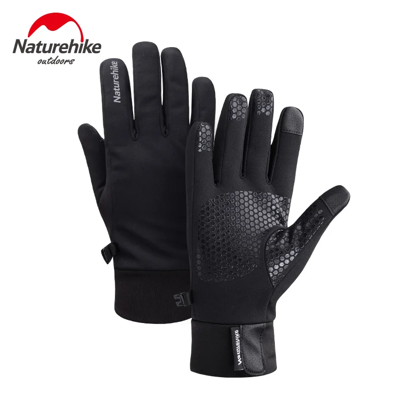 Naturehike Inverno Arrampicata All'Aperto Guanti In Cashmere Guanti Caldi Guanti Di Tocco Dello Schermo Impermeabile Anti-Skid Guanti Da Ciclismo Guan