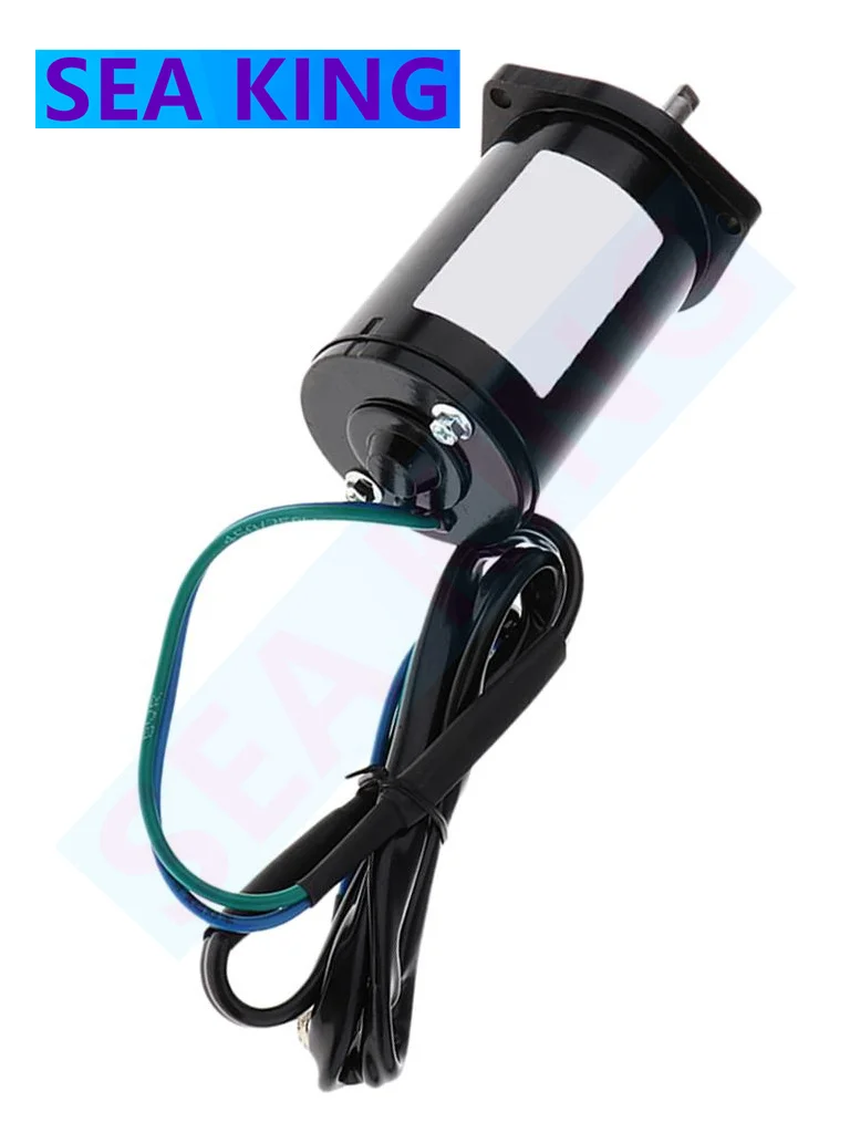 Power Tilt Trim Motor Per Yamaha 40-100Hp Motori Fuoribordo Trim Accessori, Nero