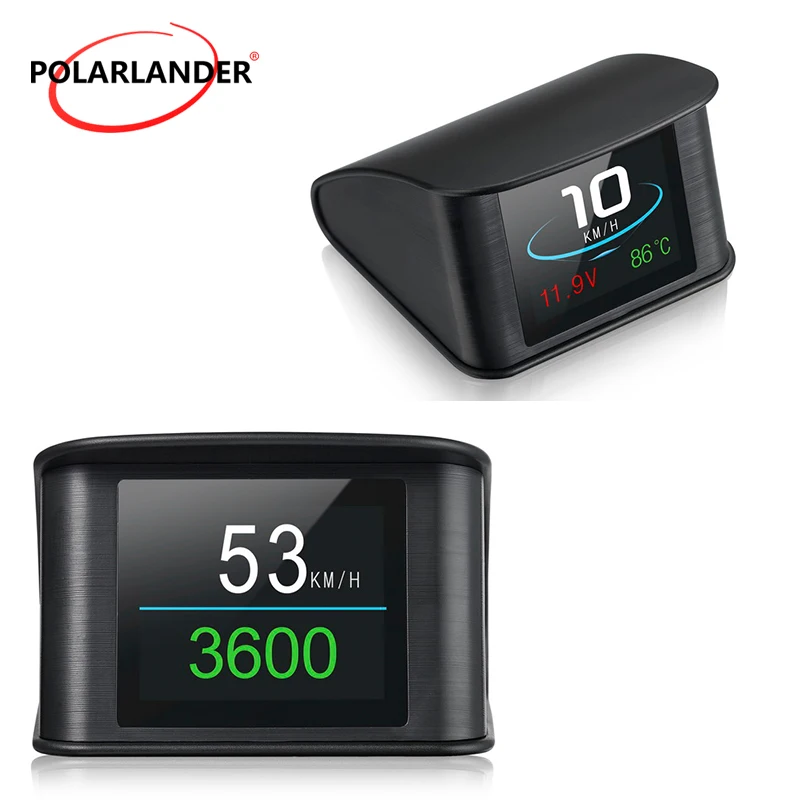 P10 Display Hud Da 2.2 Pollici Heads Up Smart Driving Computer Obd 2 Tachimetro