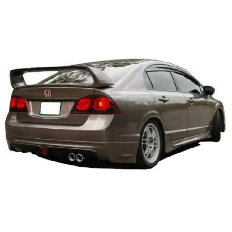 Honda Civic Fd Icin 2006-2012 Arka Tampone Dudak Mugen Style Arka Tampone Etek Sadogan Dan Cilift Ccia Kda2Aws Abs Plastik