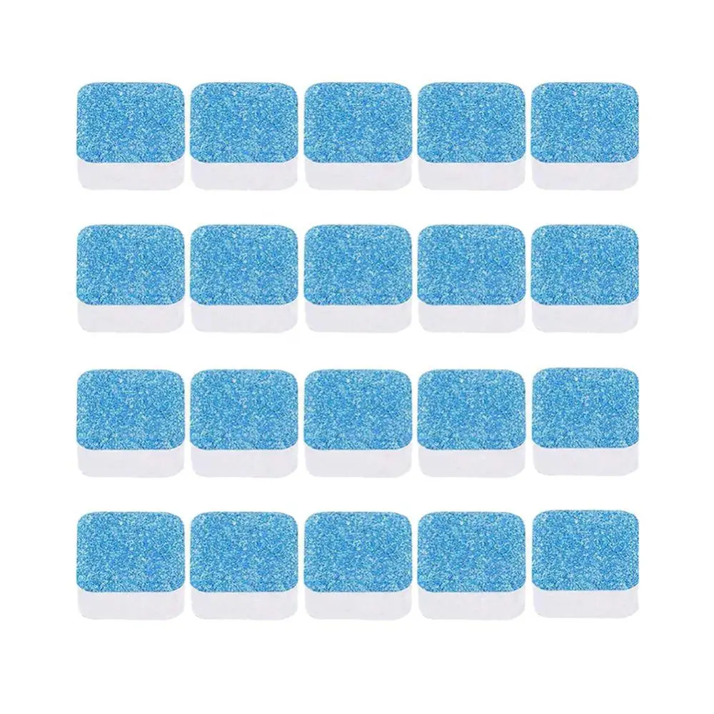 5/10/20Pcs Detergente Per Lavatrice Compresse Effervescenti Lavatrice Per Pulizia Profonda Rimuovere Il Detersivo Per Lo Sporco