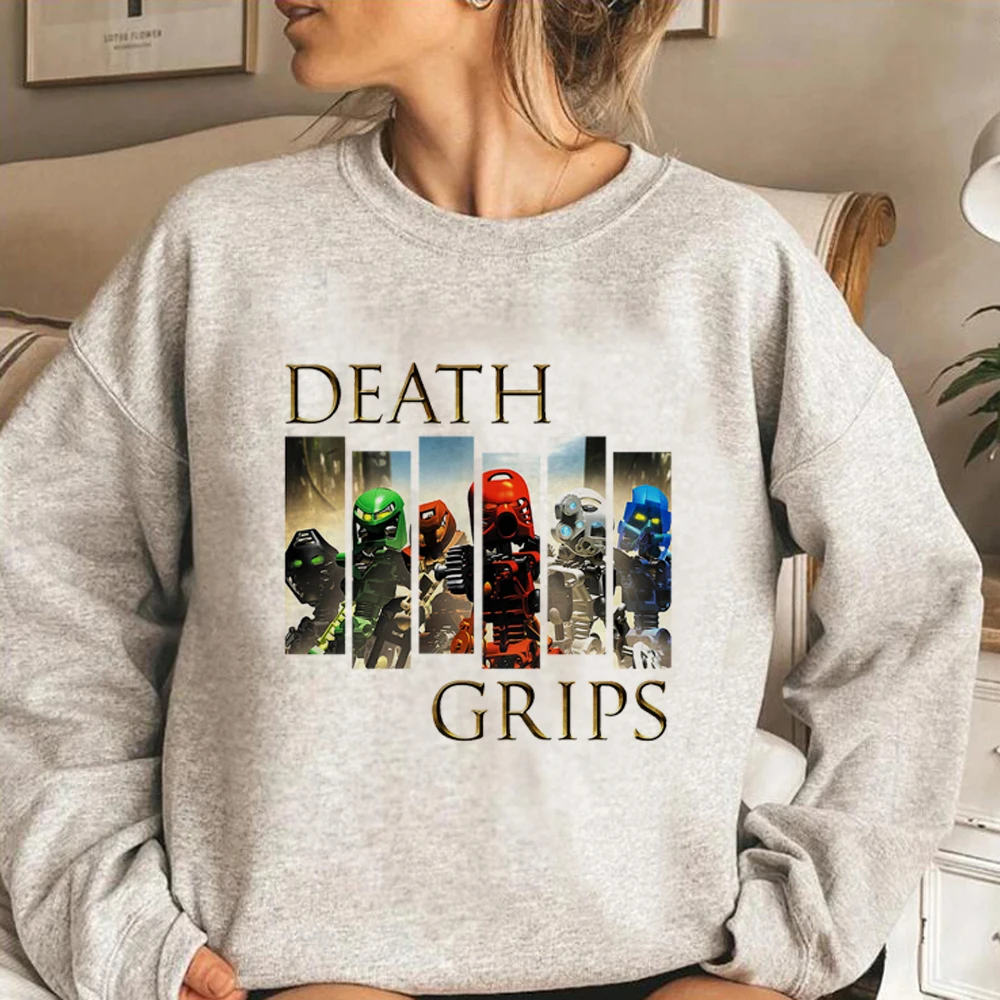 Felpe Con Cappuccio Bionicle Donna 2023 Pile Tira Felpe Donna Pullover Kawaii
