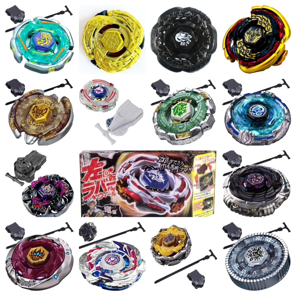 4D Takara Tomy Beyblade Metal Fight Bb-108 Bb-88 Bb-80 Bb-122 Bb-47 Bb-118 Bb-70 Bb-104 Bb-114 Bb-106 Beyblades Set In Metallo