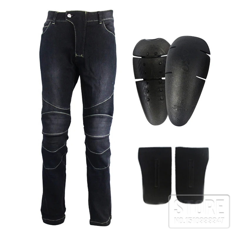 Moto Rcycle Jeans Protettivi Moto Autocycle Protection Pants Moto Cross Hip Protector Pantaloni Moto Racing Ce Ginocchiere Jeans