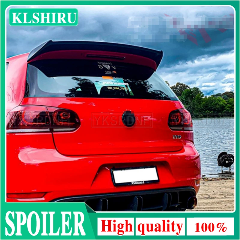 2008-2013 Per Volkswagen Vw Golf 6 Mk6 Gti R Spoiler Lunotto Posteriore Spoiler Vw Golf Spoiler Posteriore Per Volkswagen Golf 6 Gti/R20