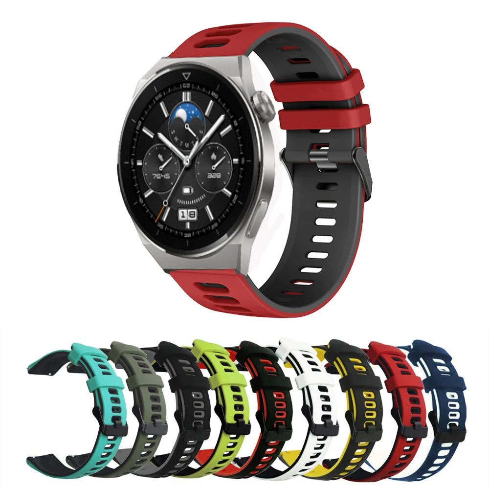 Cinturino 22Mm 20Mm Per Huawei Watch Gt 3 Pro 46Mm 43Mm Cinturino Da Polso Per Huawei Watch 3 Pro/Gt 2 Gt 3 42Mm/Gt 2 Pro Runner Watch