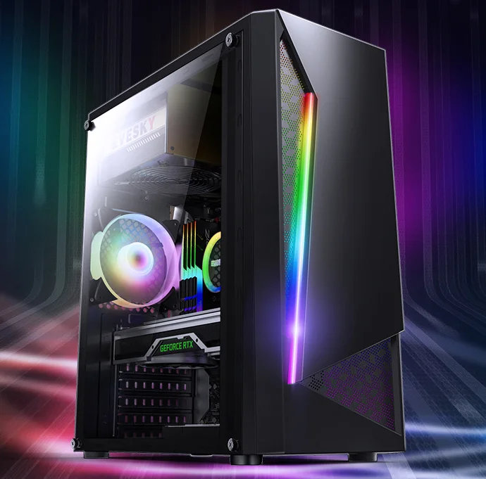 Aotesier Gaming Pc A8 7680/ 8G/16G Ram 120G/500G Ssd Windows 10 Pro Key Assembly Machine Cheap Gaming Desktop Pc Computer Gamer