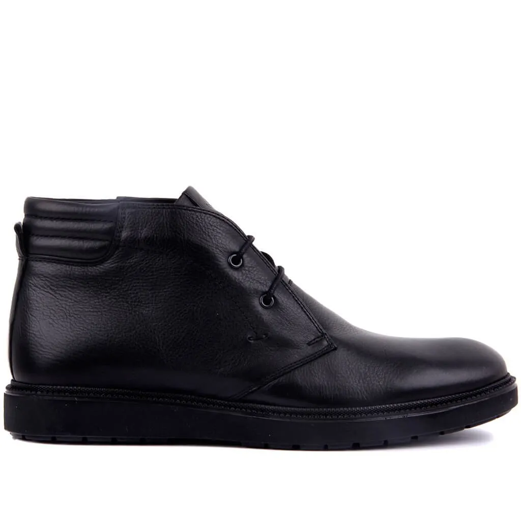 Vela-Lakers Nero Del Cuoio Genuino Degli Uomini Lace-Up Stivali Da Lavoro Safty Scarpe Zapatos De Mujer Zapatos Caviglia Casual Scarpe