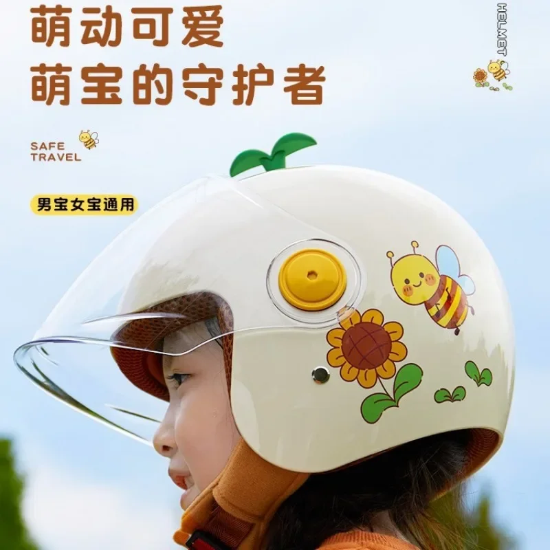 Caschi Per Bambini Ragazzi E Ragazze Inverno Moto Elettrica Caschi Da Equitazione Sicuri Caschi Carini Per Bambini 167Muslimate