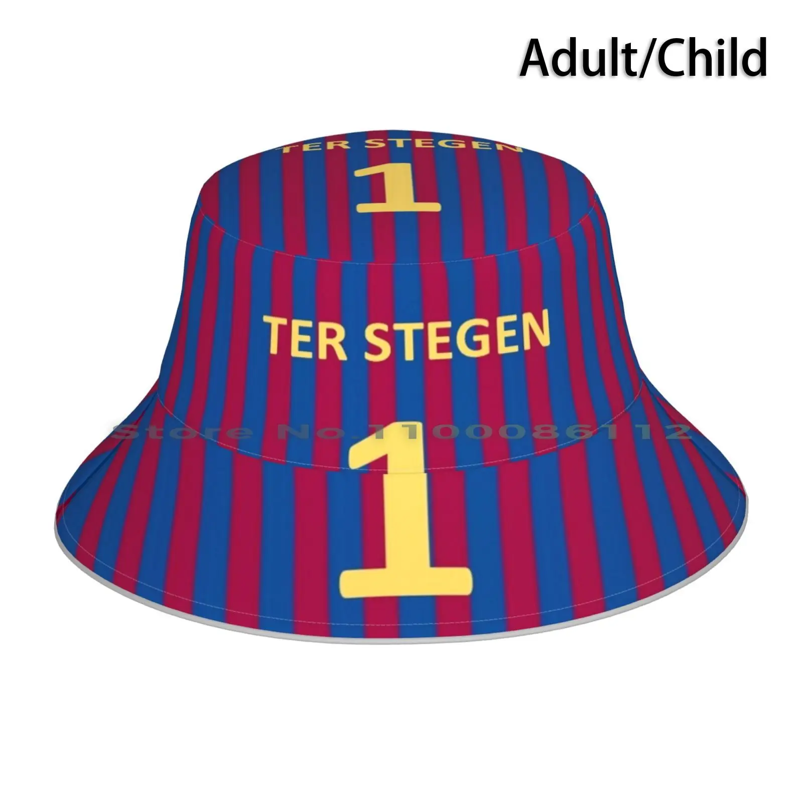 Ter Stegen Shirt Cappello Da Pescatore Berretto Da Sole Ter Stegen Portiere Calcio Calcio Ronaldo Cappello Da Pescatore Pieghevole All'Aperto