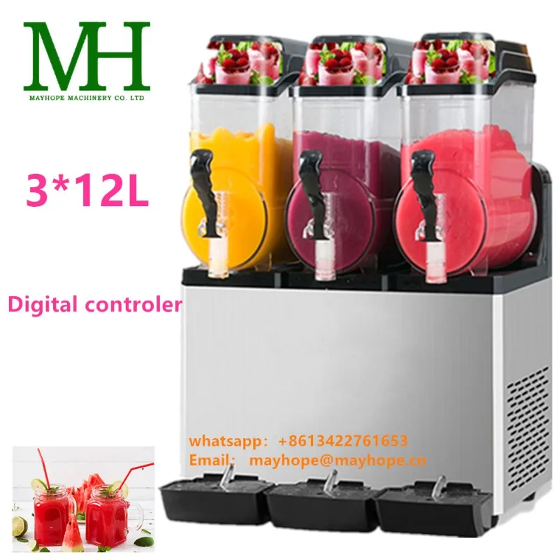 3 Serbatoi Daiquiri Machine Slush Granita Vending Nuovo In Vendita