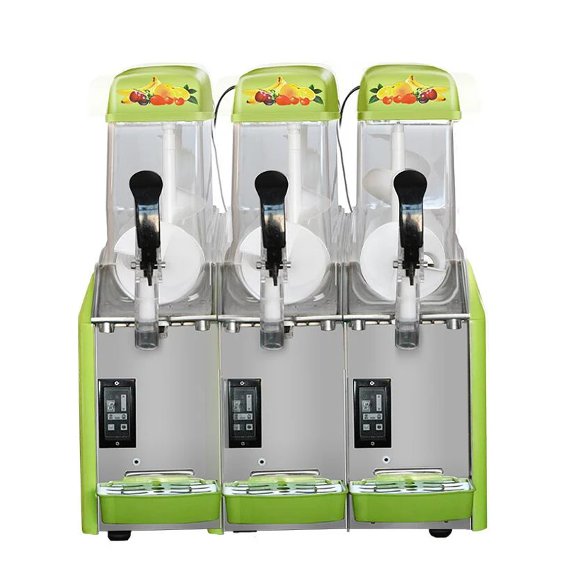 110V/220V Single Tank Smoothie Slush Machine Ice Cream Machine 300W Snow Melting Machine Commercial Smoothie Granita Machine