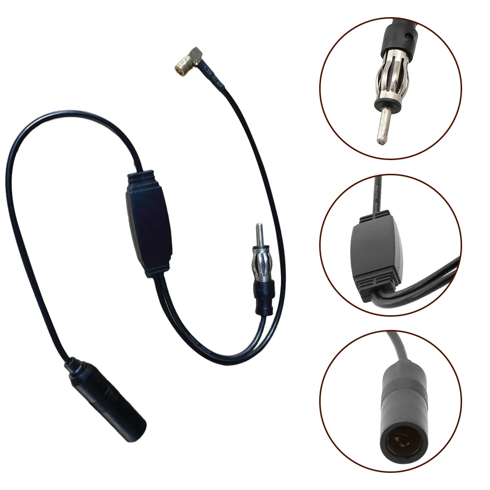 Fm/Am Dab Radio Active Antenna Antenna Splitter Adattatore Cavo Convertitore Smb Splitter Adattatore Cavo Parti Di Ricambio
