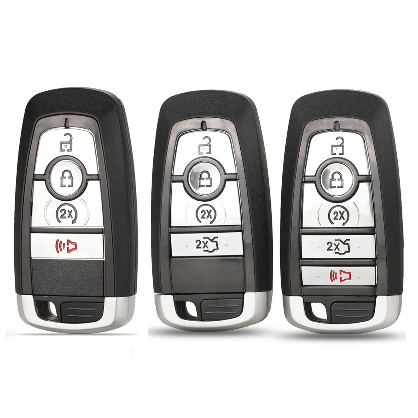 Jingyuqin 2017 2018 Smart Key Shell A 4 Pulsanti Per Ford Fusion Expedition Explorer Edge Mustang Cover Di Ricambio
