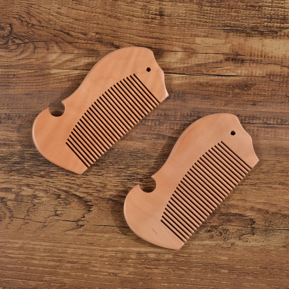 1 Pz Eco Friendly Spazzola Per Capelli In Legno Pettine Per Massaggio Chiudi Denti Massaggio Antistatico Per La Testa Cura Dei Capelli Strumenti In Le