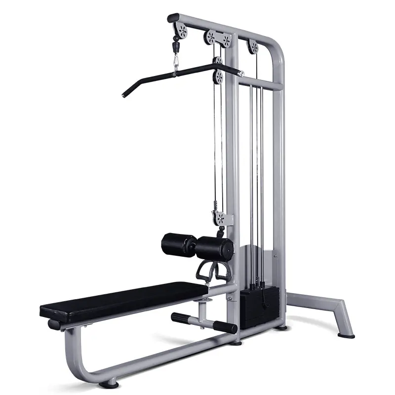 Palestra Allenamento Della Forza Spalla Toracica Lat Pull Down Seduto Fila Macchina A Fila Bassa Cavo Power Rack