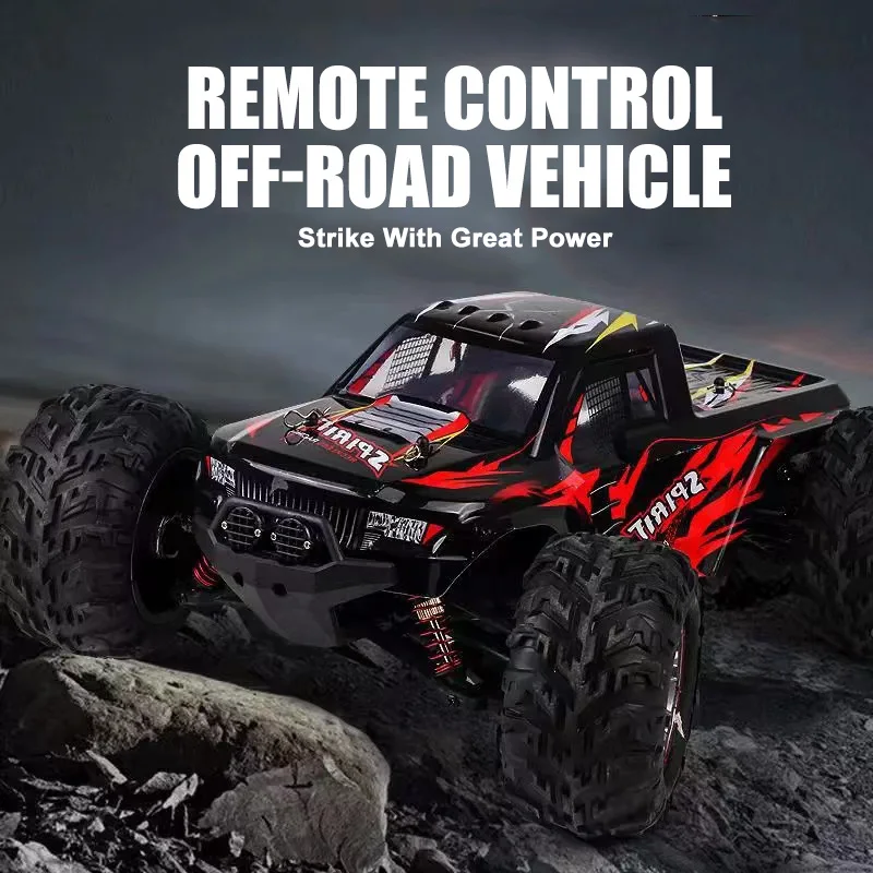 Brushless Rc Car 1/12 4Wd Fast Remote Control Truck 68 Km/H Top Speed Hobby Rc Cars Per Adulti Ragazzi All Terrain Off-Road Rc Truck