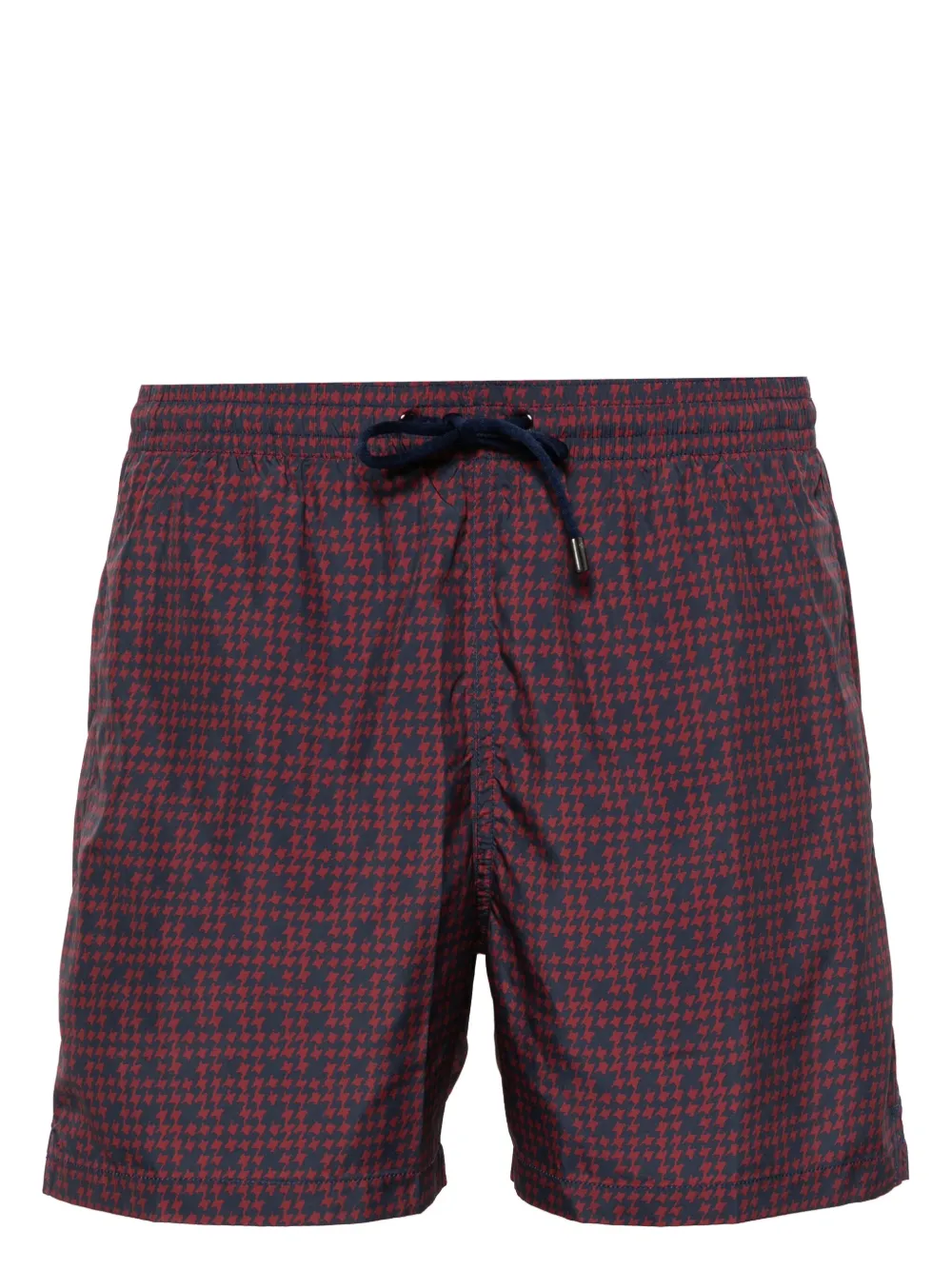 Canali Costume da bagno in pied-de-poule - Blu