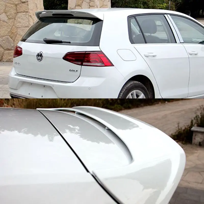 Per Vw Golf 7 Mk7 Muslimabs Materiale Auto Ala Posteriore Primer Colore Vw Golf Spoiler Posteriore