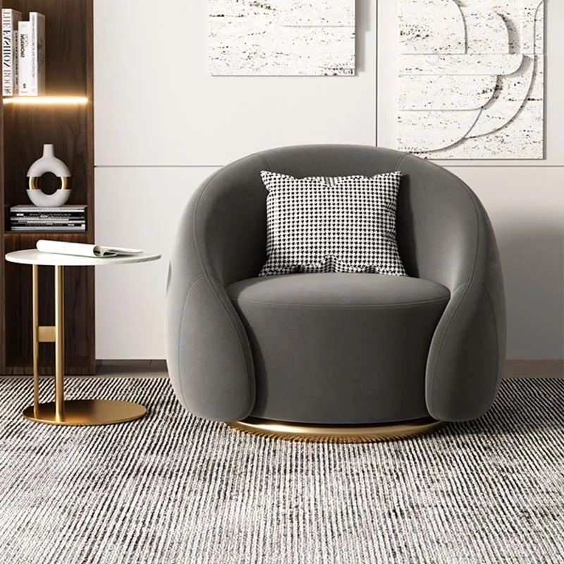 Eventi Cafe Bar Sedie Contemporain Balcone Vanity Floor Sedia Girevole Trucco Soggiorno Uovo Poltrona Para Quarto Mobili