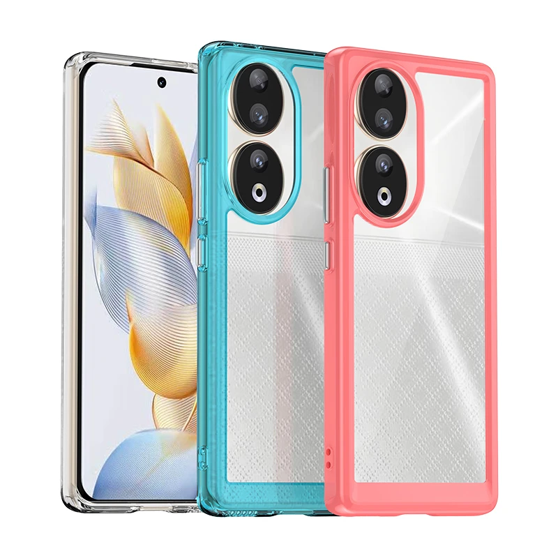 Custodia Trasparente Per Telefono Per Honor 90 Custodia Protettiva Antiurto Colorata Per Honor 90 Cover Per Honor 90 Pro 90 Lite 5G