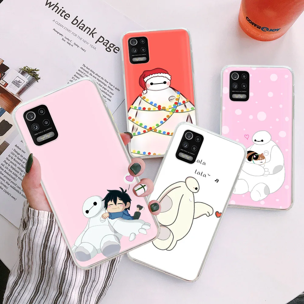G-32 Custodia Trasparente Baymax Per Tecno Camon Pop Go 4 Air 5P 5 15 16 17 17P 18 18I 18P 18T Lte 19 Pro Premier