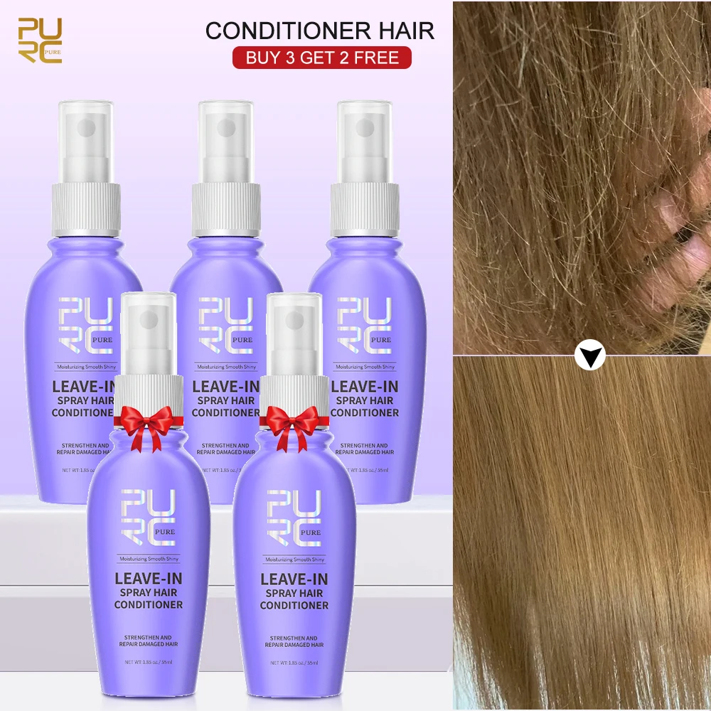 Maschera Spray Lisciante Per Balsamo Per Capelli Olio Di Cocco Rimozione Crespo Trattamento Post-Shampoo Per Maschera Per Capelli Maltrattata Spray Se