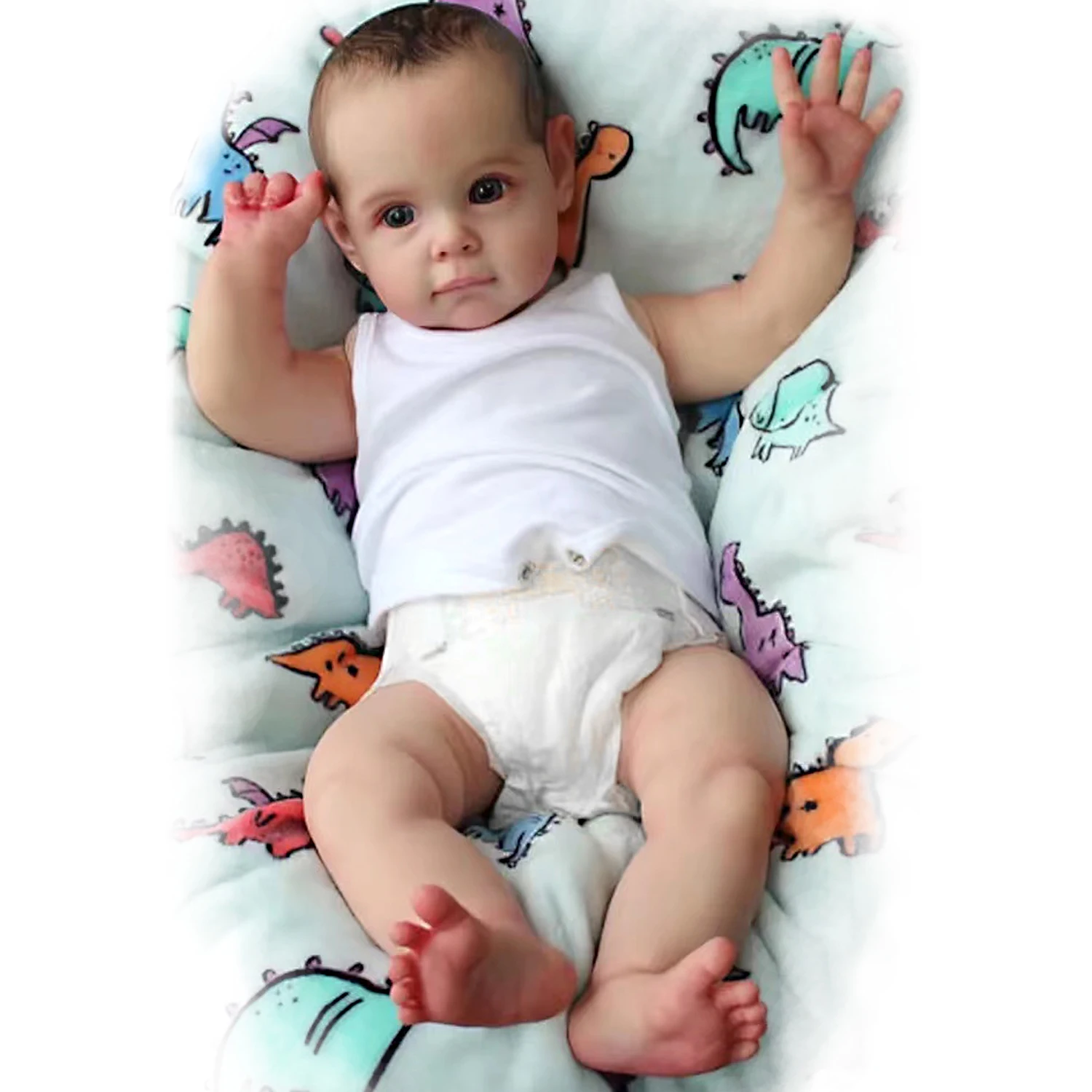 55Cm Maggie Bebe Reborn Di Alta Qualità Genesis Artist Paint Reborn Dolls Con Venature Visibili Cuddly Newborn Doll Muecas Reborn