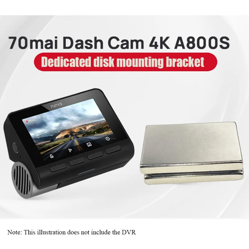 Xiaomi 70Mai Pro Dash Cam Mount Per 70Mai Dash Cam 4K A800 Installazione Dedicata E Conveniente Della Staffa Magnetica Rettangolare