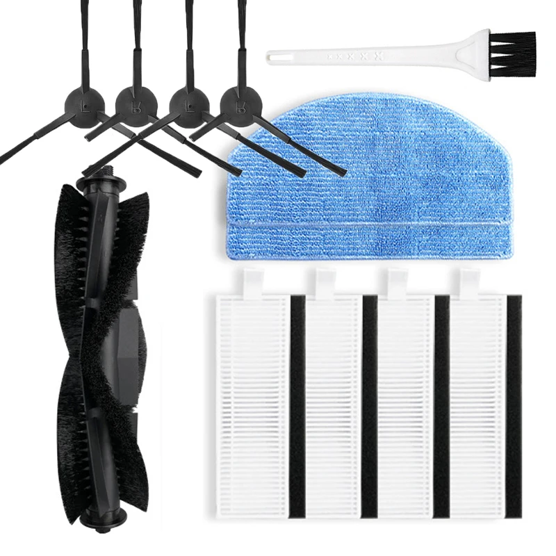 Per Tikom G8000/G8000Pro Per Honiture, Per Laresar Evol 3 Robot Vacuum Replacementhepa Filter Mop Cloth Kit Sostituzione