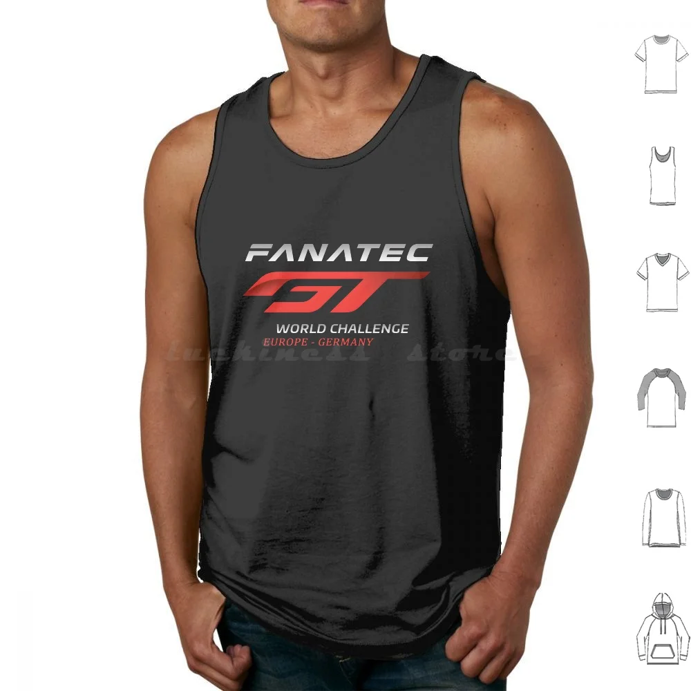 Fanatec Gt Design Canotte Stampa Cotone Sim Racing Sim Racing Rig Racing Sim Racing Simulazione Racing Sim Racing