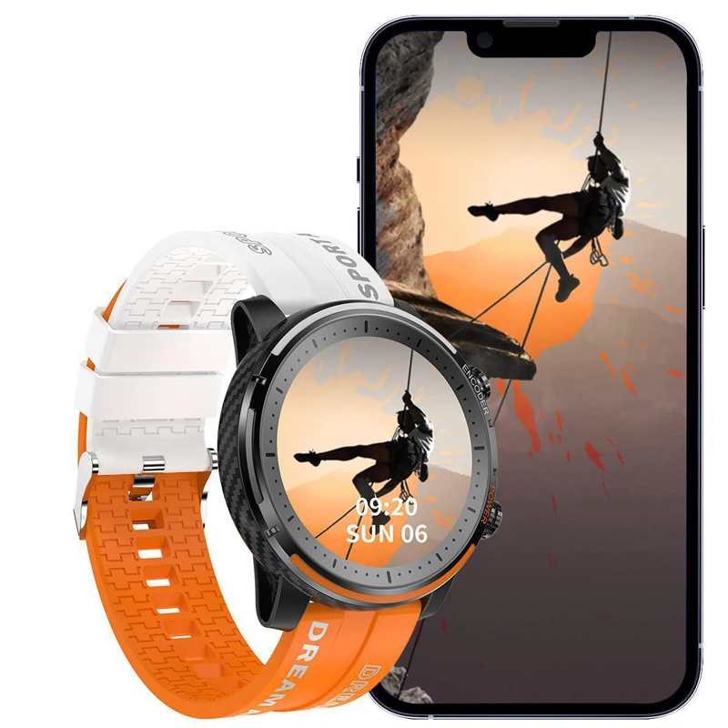 Per Tcl 10 Pro 10L Samsung Iphone Smart Watch Chiamata Bluetooth Con Temperatura Corporea Full Touch Fitness Tracker Sport Smartwatch