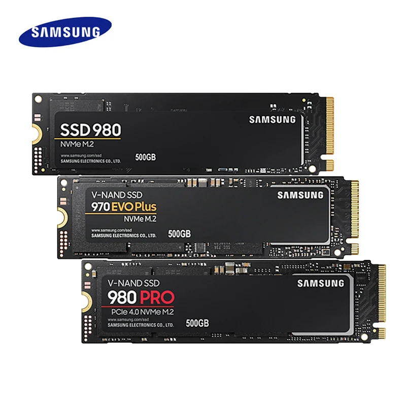 Samsung Ssd M2 Nvme 980 Pro 500Gb 1Tb Unità A Stato Solido Interna 970 Evo Plus 250Gb M.2 2280 2Tb Per Computer Portatile