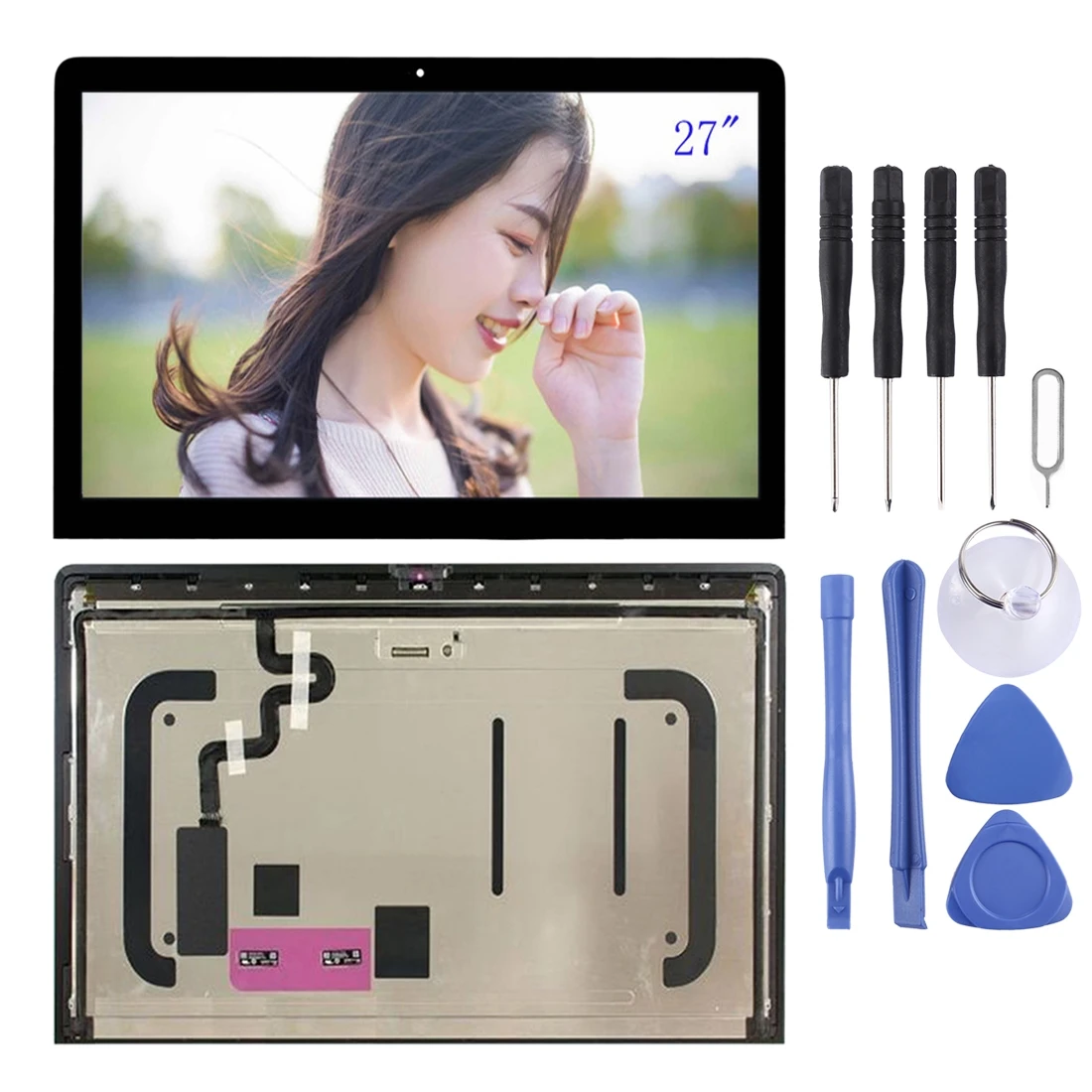 Schermo Lcd Per Apple Imac A1419 27 Pollici Retina 5K 2017 Lm270Qq1Sdb1 661-03255 Assemblaggio Completo