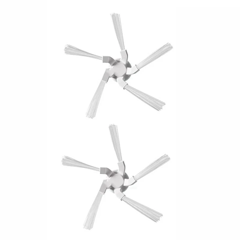 4Pcs Side Brush For Xiaomi Dreame W10 Stytj06Zhm Vacuum Cleaner 5-Corner Burr Brush Clean Replace Parts