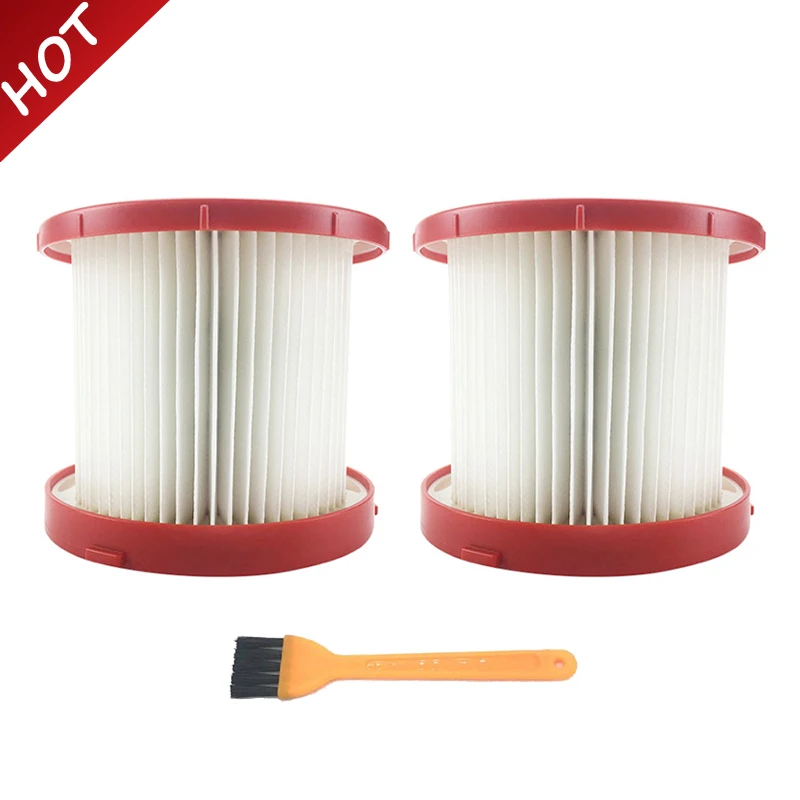 Ad-49-90-1900 Wet/Dry Kit Filtro Di Ricambio Compatibile Con Milwaukee Cordless Vuoto (Pacchetto Di 2)