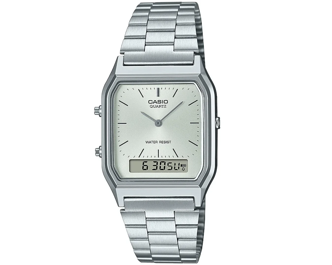 Casio Vintage Edgy Aq-230A-7A Orologio Con Quadrante Analogico Digitale Unisex