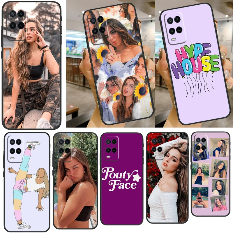 Addison Rae Per Oppo A5 A9 A31 A53 2020 A83 A91 A93 A15 A3S A5S A54 A74 A94 A52 A72 A53S Copertura Del Telefono