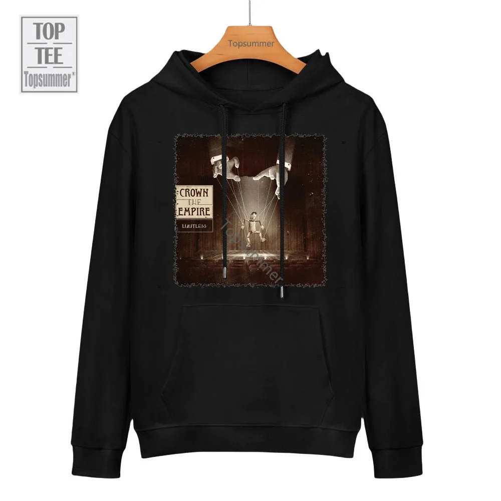 Felpe Con Cappuccio Album Senza Limiti Crown The Empire Tour Felpa Con Cappuccio Uomo Semplice Streetwear Felpa Abbigliamento Oversize
