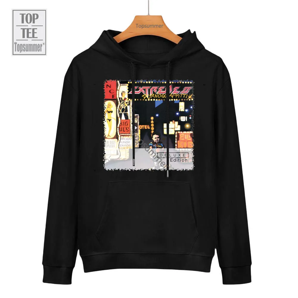 Extreme Ii: Felpa Album Pornograffitti Felpe Con Cappuccio Extreme Tour Felpe Punk Rock Maschili Abbigliamento 100 Cotone